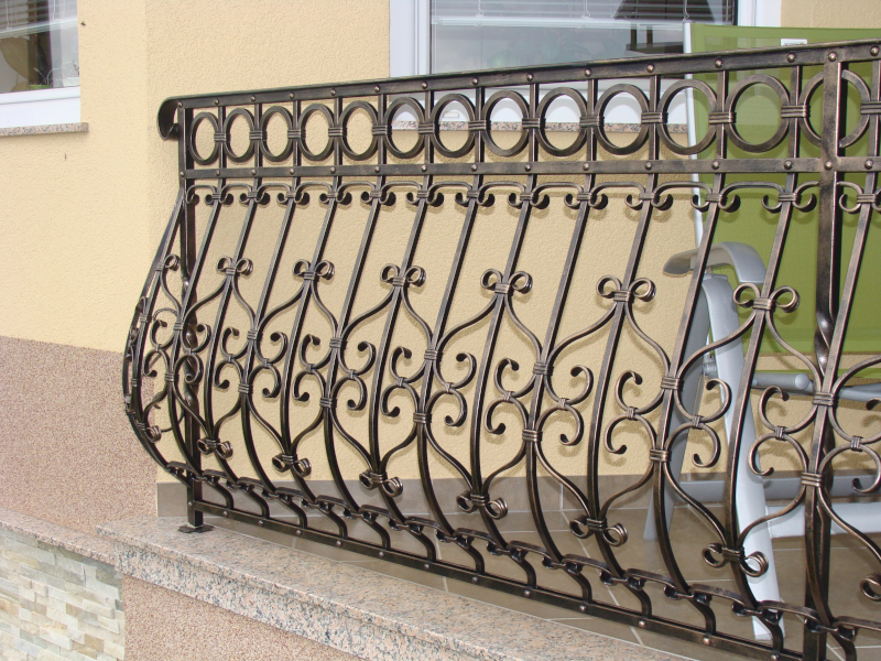 Kovana balkonska ograja 4